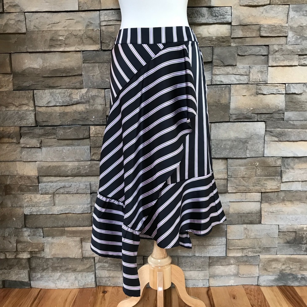 A New Day - Ruffle Midi Skirt